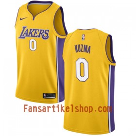 NBA Los Angeles Lakers Trikot Kyle Kuzma 0 Nike 2017-18 Gold Swingman - Herren
